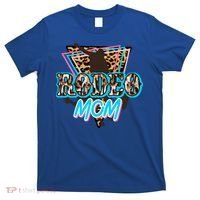 Leopard Cowgirl Horsing Rodeo Mom Western Country Cowboy Gift T-Shirt thumb 0