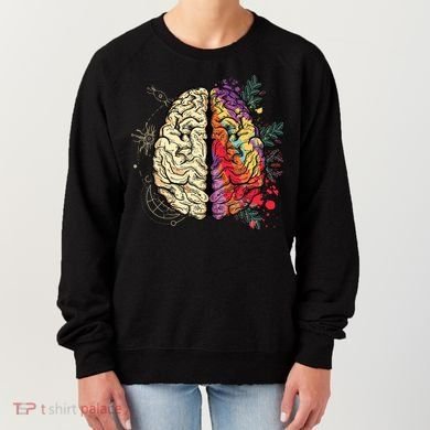 Logical Creative Human Brain Women's Sweatshirt