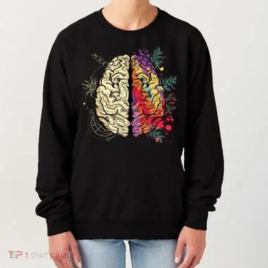 Logical Creative Human Brain Women's Sweatshirt