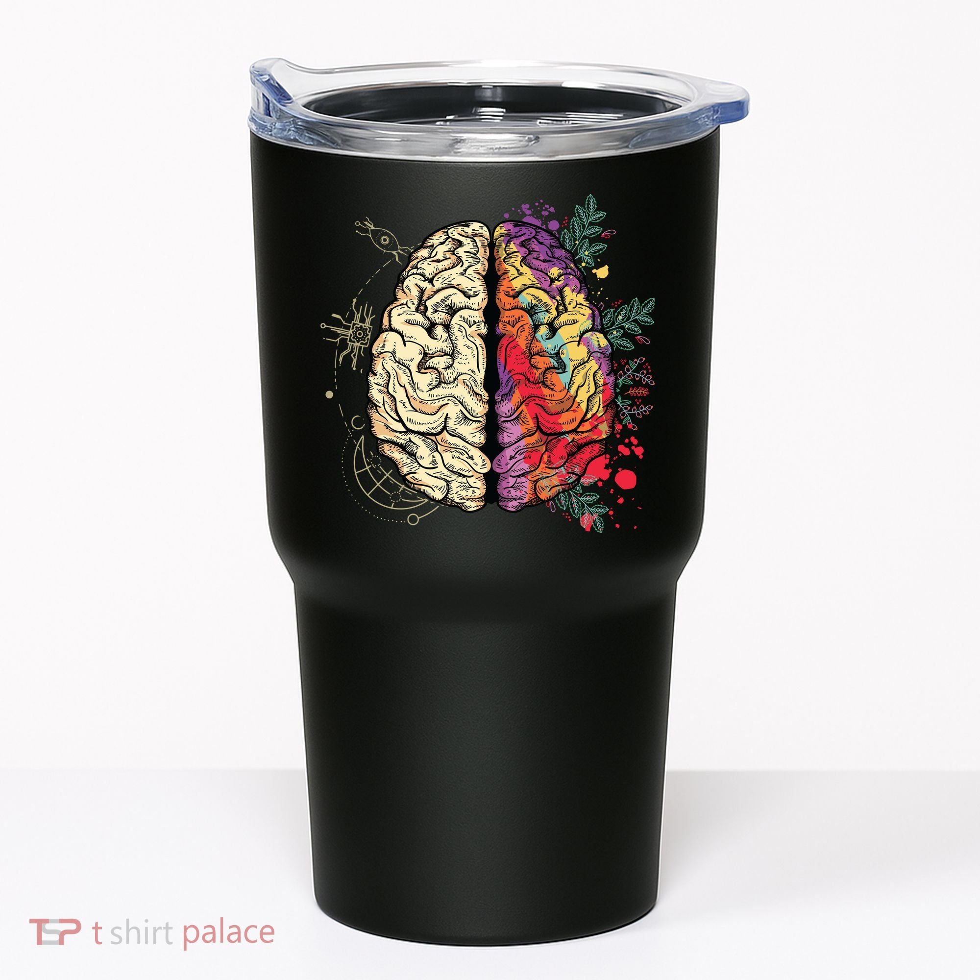 Logical Creative Human Brain Tumbler