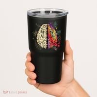 Logical Creative Human Brain Tumbler thumb 2