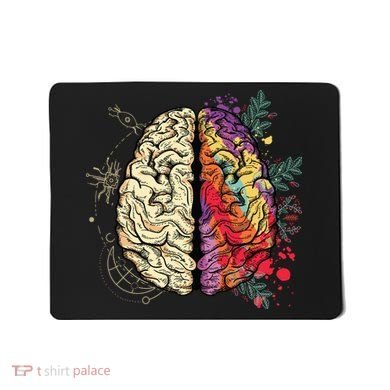 Logical Creative Human Brain Mousepad