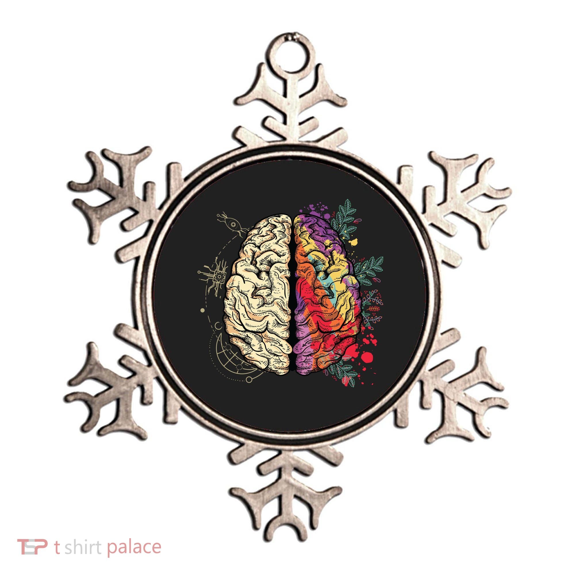 Logical Creative Human Brain Ornament