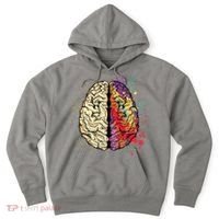 Logical Creative Human Brain Hoodie thumb 0