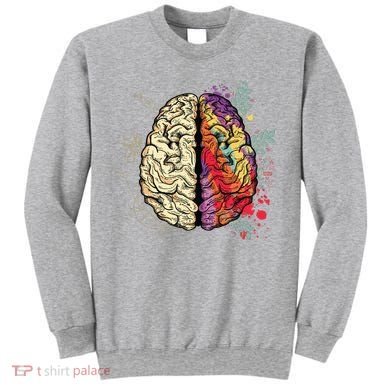 Logical Creative Human Brain Sweatshirt
