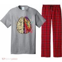 Logical Creative Human Brain Pajama Set thumb 0