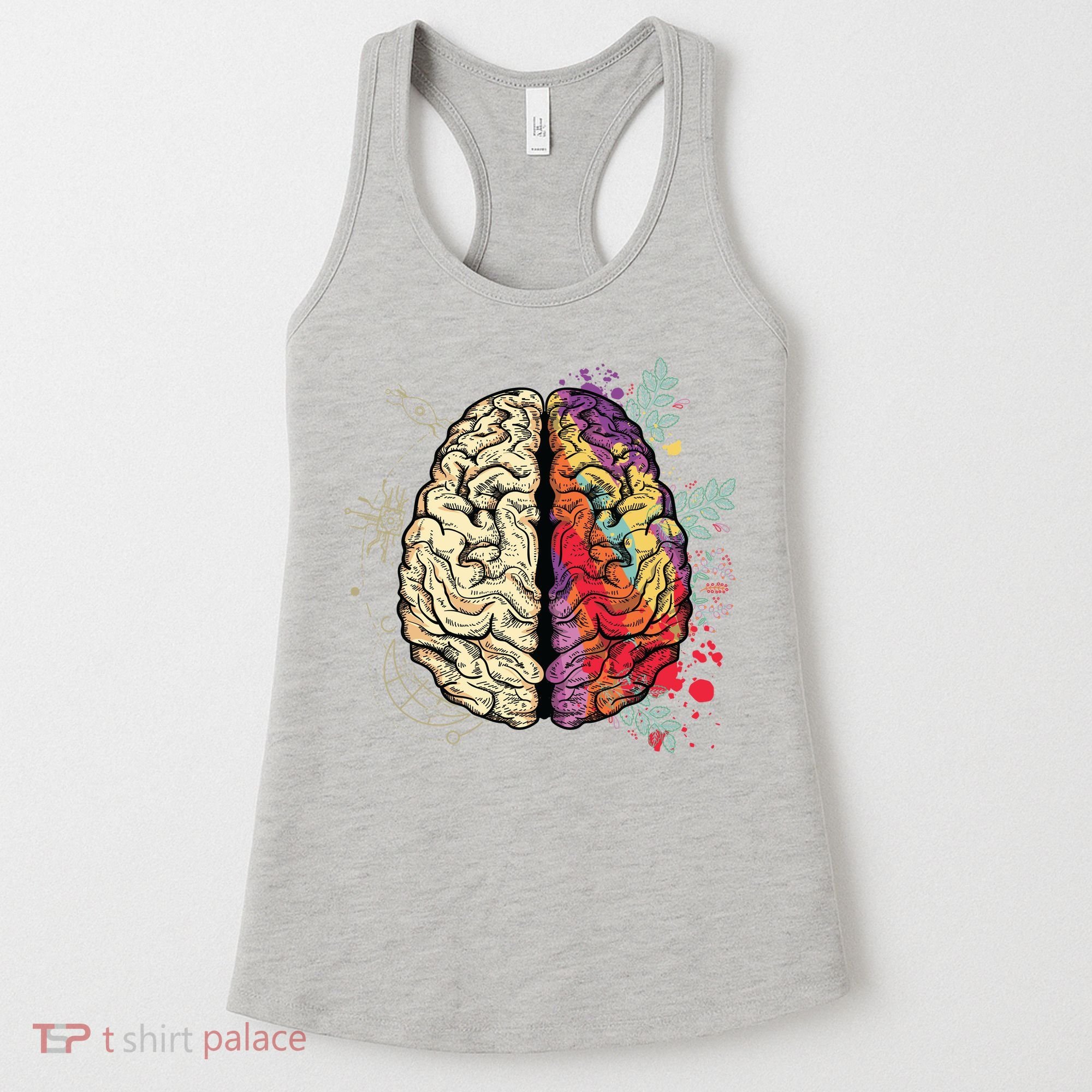 Logical Creative Human Brain Women's Tank Top