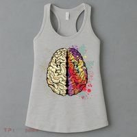 Logical Creative Human Brain Women's Tank Top thumb 3