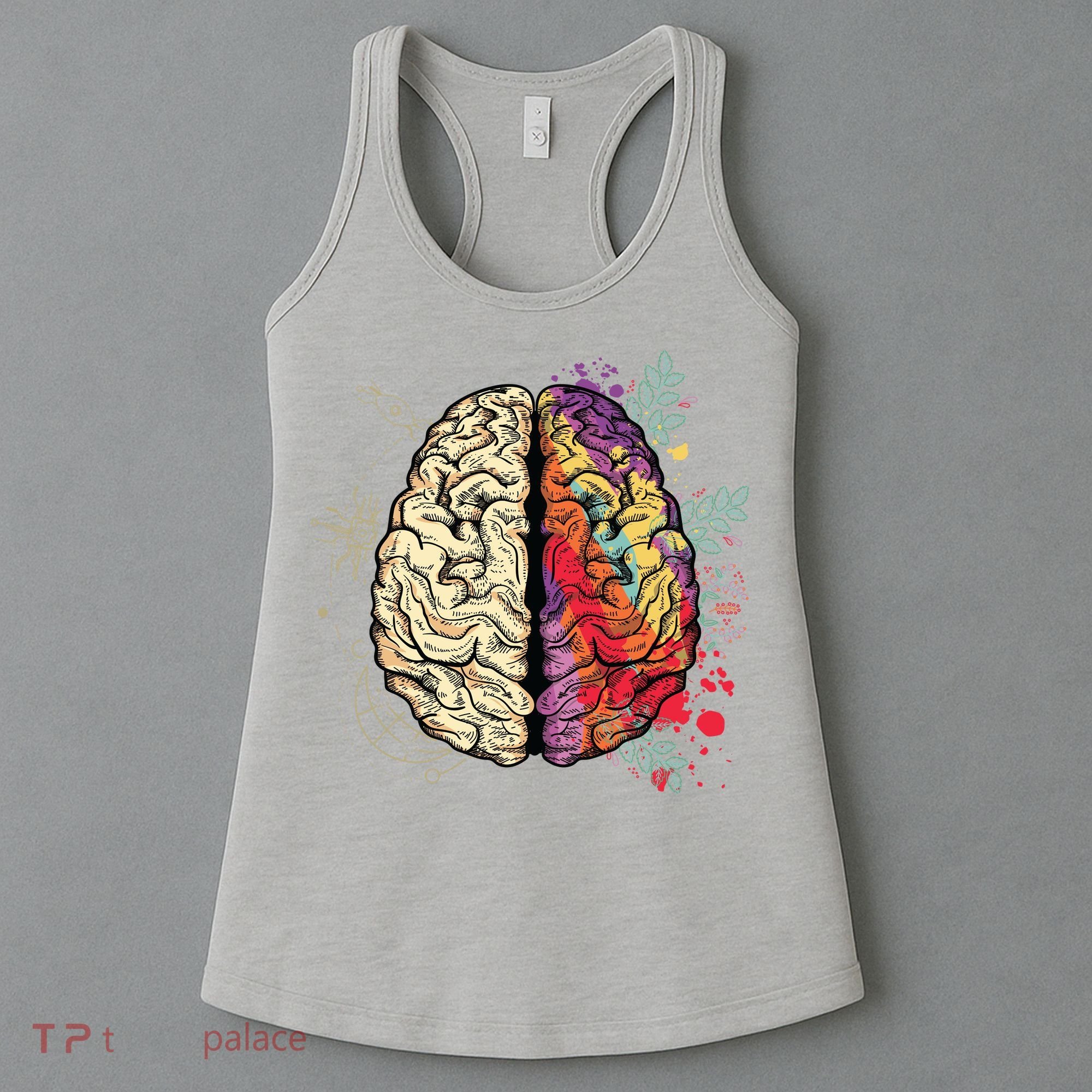 Logical Creative Human Brain Women's Tank Top