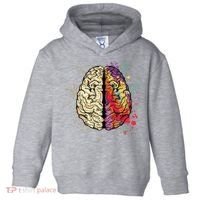 Logical Creative Human Brain Toddler Hoodie thumb 0