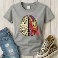Logical Creative Human Brain Women's T-Shirt thumb 3