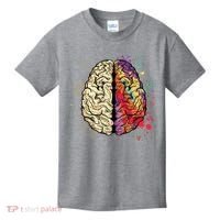 Logical Creative Human Brain Kids T-Shirt thumb 0
