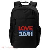 Love Conquers Hate Backpack thumb 0
