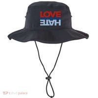 Love Conquers Hate Bucket Hat thumb 0