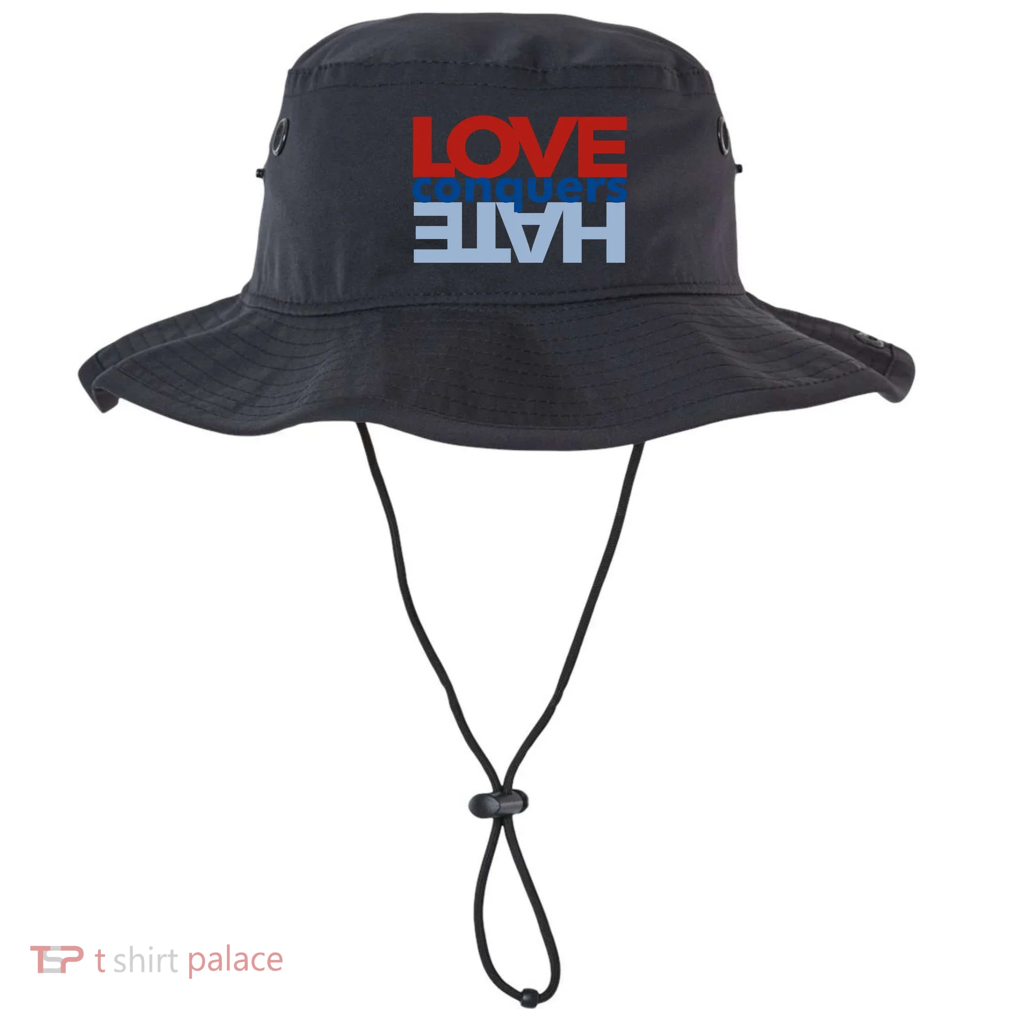 Love Conquers Hate Bucket Hat