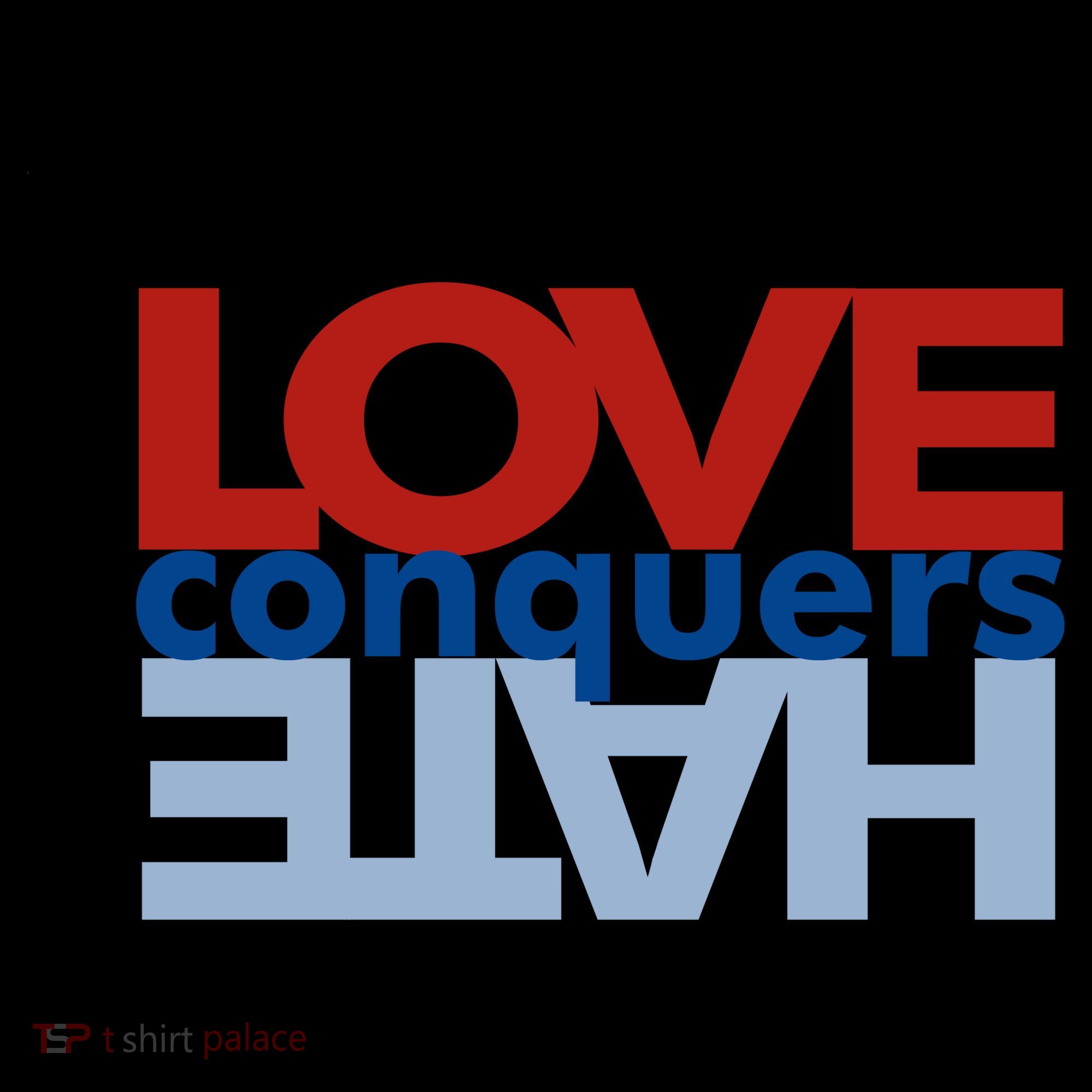 Love Conquers Hate Bucket Hat