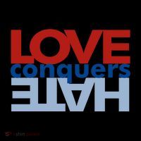 Love Conquers Hate Coffee Mug thumb 5
