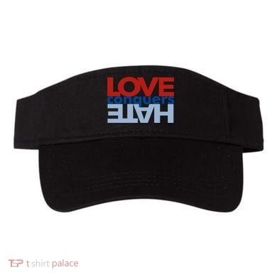 Love Conquers Hate Visor