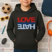 Love Conquers Hate Kids Hoodie thumb 2
