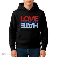 Love Conquers Hate Kids Hoodie thumb 4