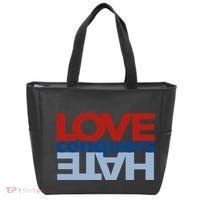 Love Conquers Hate Tote Bag thumb 0