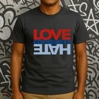 Love Conquers Hate T-Shirt thumb 3