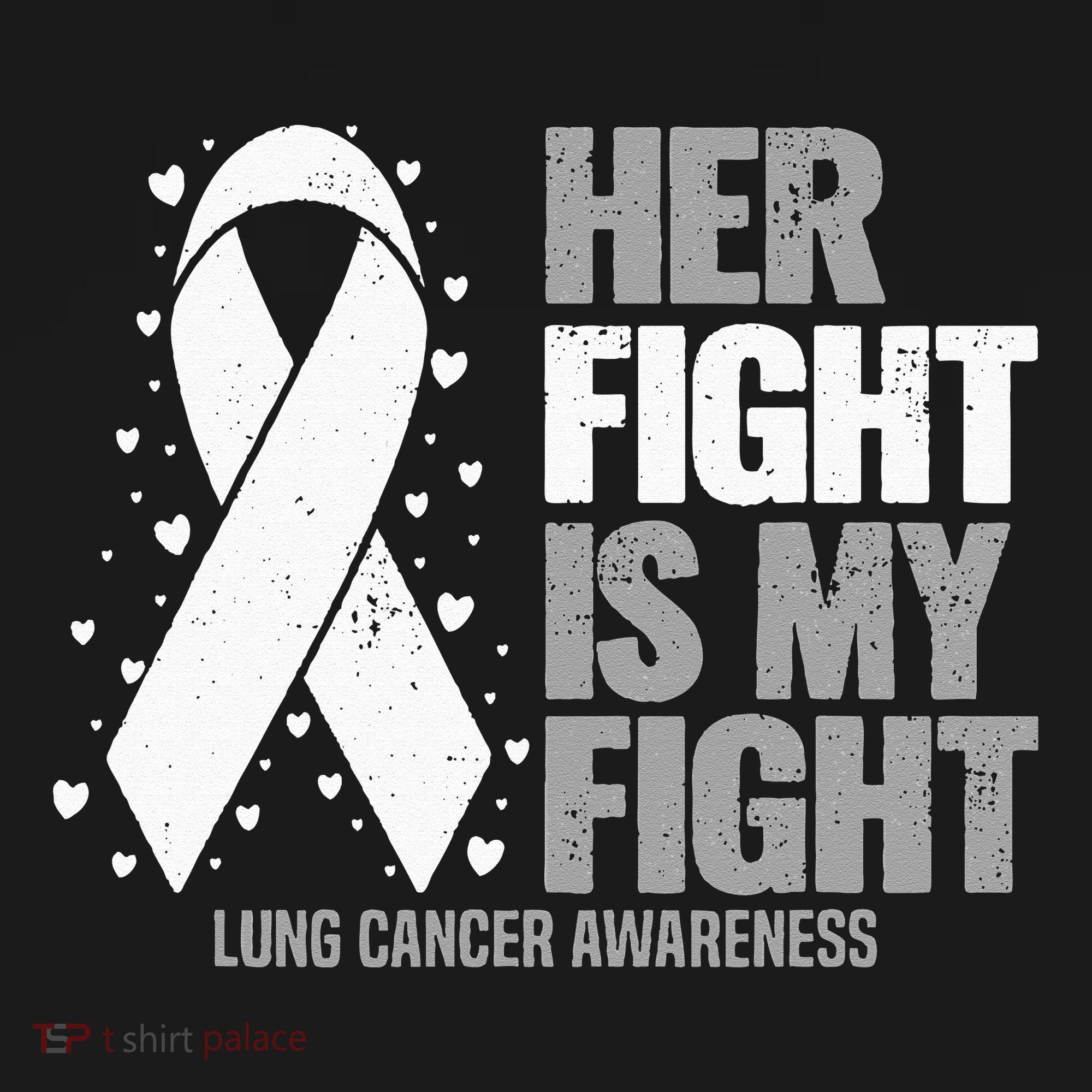 Lung Cancer Her Fight Is My Fight Lung Cancer Awareness Polo