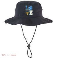 LOVE Cute Hanukkah Decorations Dreidel Menorah Chanukah Bucket Hat thumb 0