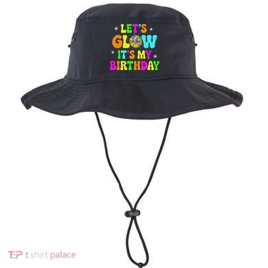 Lets Crazy It's My Birthday Party Glowing 80s Group Team Bucket Hat