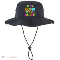 Lets Crazy It's My Birthday Party Glowing 80s Group Team Bucket Hat thumb 0