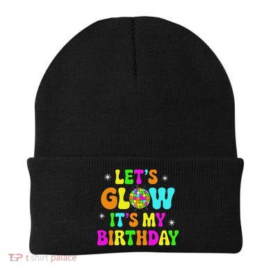 Lets Crazy It's My Birthday Party Glowing 80s Group Team Beanie