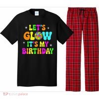 Lets Crazy It's My Birthday Party Glowing 80s Group Team Pajama Set thumb 0