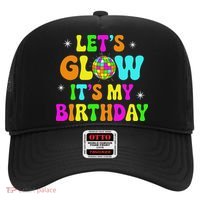 Lets Crazy It's My Birthday Party Glowing 80s Group Team Hat thumb 0