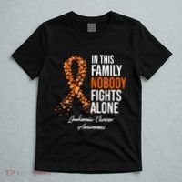 Leukemia Cancer In This Family Nobody Fights Alone T-Shirt thumb 5