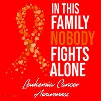 Leukemia Cancer In This Family Nobody Fights Alone Santa Hat thumb 1