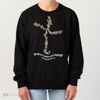 Laminin Christian Jesus Cross Women's Sweatshirt thumb 0