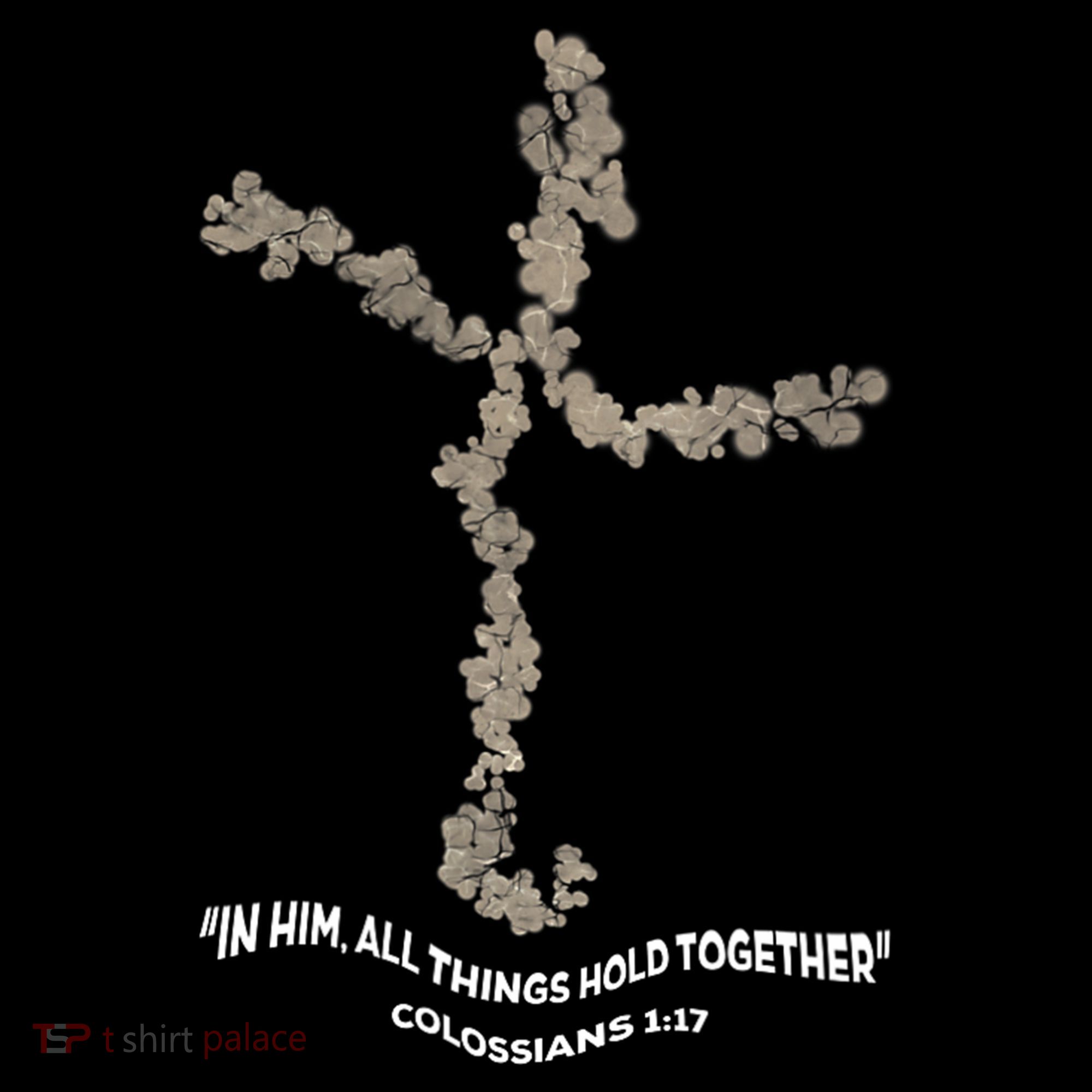 Laminin Christian Jesus Cross T-Shirt