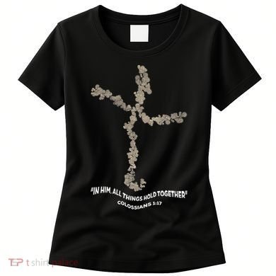 Laminin Christian Jesus Cross Women's T-Shirt