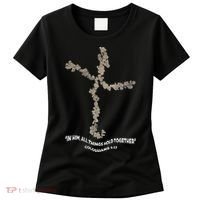 Laminin Christian Jesus Cross Women's T-Shirt thumb 0