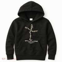 Laminin Christian Jesus Cross Kids Hoodie thumb 0