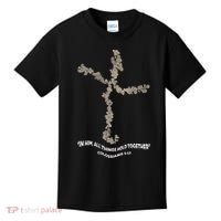 Laminin Christian Jesus Cross Kids T-Shirt thumb 0