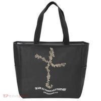 Laminin Christian Jesus Cross Tote Bag thumb 0