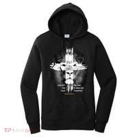 Lion Cross Jesus Christian Lord God Believer Gift Women's Hoodie thumb 0
