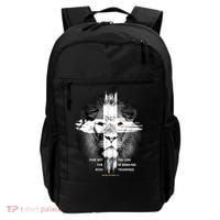 Lion Cross Jesus Christian Lord God Believer Gift Backpack thumb 0