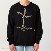 Laminin Christian Jesus Cross Women's Sweatshirt thumb 0