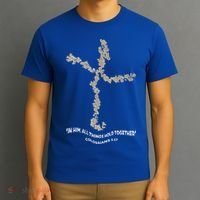 Laminin Christian Jesus Cross T-Shirt thumb 3