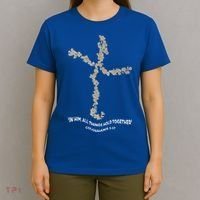 Laminin Christian Jesus Cross T-Shirt thumb 4