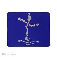 Laminin Christian Jesus Cross Mousepad thumb 0