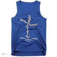 Laminin Christian Jesus Cross Tank Top thumb 0