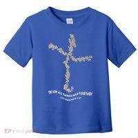 Laminin Christian Jesus Cross Toddler T-Shirt thumb 0